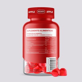 Migomita VINAGRE DE MANZANA 60 Gomitas100% Naturales Sin Gluten