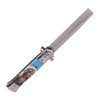 Men Spring Comb Pocket Size Stainless Steel Teeth Foldable Brush