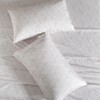 Boho Sheets King Size, Cream Paisley Patterned，Deep Pocket 4pc