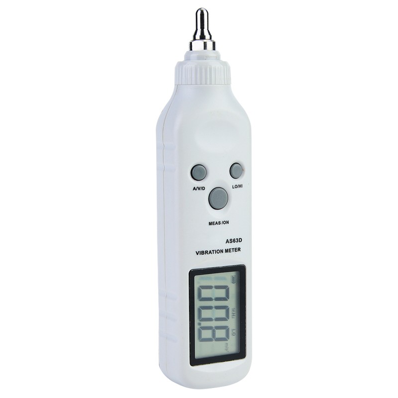 Vibration Meter Tester Gauge Analyzer Measure Precision Sensitivity Accelerometer AS63D