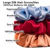 Suncdelv Silk,100% Scrunchies De Seda Para El Cabello,22 Corbatas Para