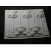 CK Products HARD CANDY BUNNY HEAD SUCKER MOLD= HS-2207