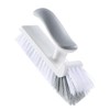 Tile Grout Scrub Brush, Curved End Bristles, Corner Scrub Brush,
