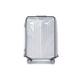 Klmsscxy 30inch Luggage Cover Suitcase Luggage Protector Suitcase Cover Travel Luggage Sleeve PVC Protector Cover (Transparency, 30inch)