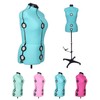 BHD BEAUTY Turquoise 13 Dials Female Fabric Adjustable Mannequin Dress