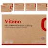 Vitono Dr. Lee Wang-jae Mega Vitamin C 3000mg, 6 pieces, 270g / 비토노 이왕재박사 메가 비타민C 3000mg, 6개, 270g