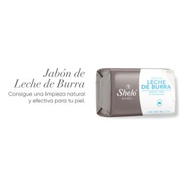 Jabón Leche De Burra Unifica Tono De La Piel Sheló Nabel