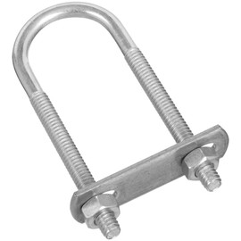 National Hardware N222-109 2190 U Bolts in Zinc, #136-1/4"x1-1/8"x3-1/2"