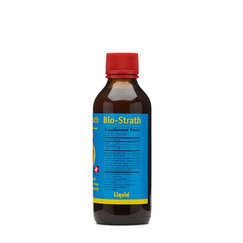 Bio-Strath Liquid, 8.40-Ounce Glass Bottle Bio-Strath Elixir for Vitality, Focus,