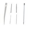 6PCS Paracord Stitching Set Stainless Steel Lacing Needles Smoothing Tool