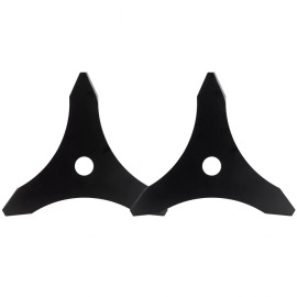 Dewalt Brush Trimmers, for Coocher Brush Trimmers 2Pcs 10in 3Teeth Steel Brush Cutter Trimmer Replace Blades Head Weed Eater Blade