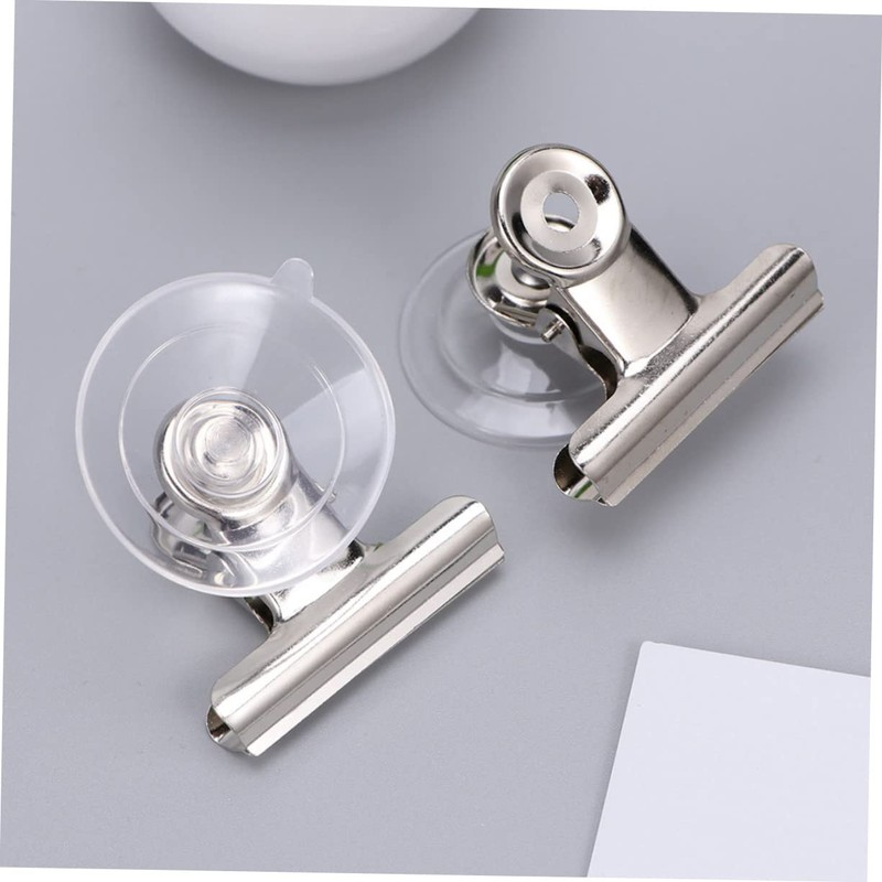ARTIBETTER 6pcs Suction Cup with Clip for Hanging Coat Suction
