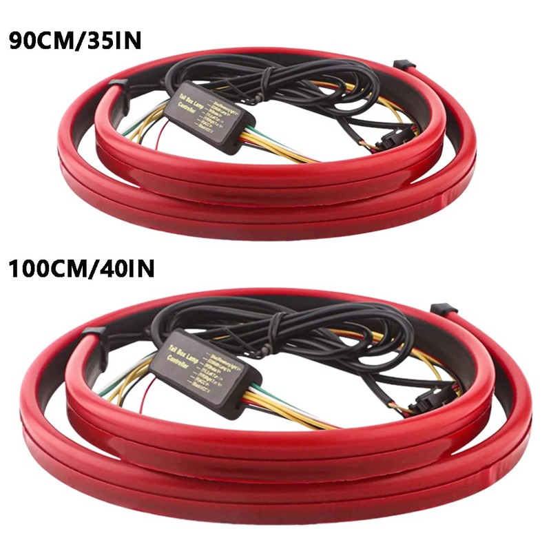 Riloer LED Light Strip, 12V Third Brake Light Turn Signal