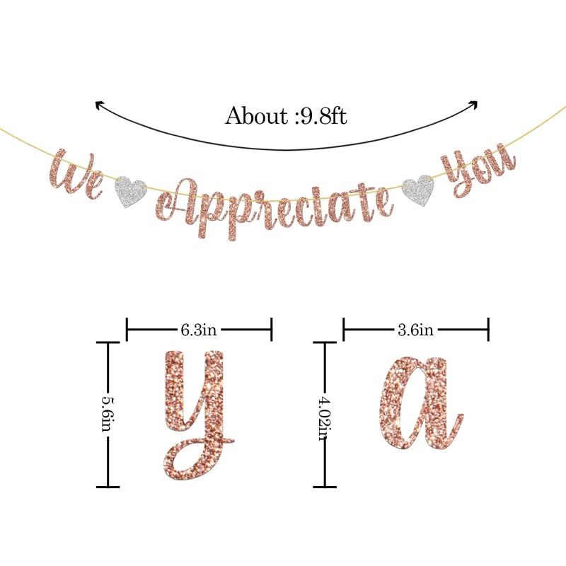 WeBenison We Appreciate You Banner/Thank You Banner/Gracias/Doctor Nurse Teacher Pastor