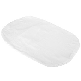 Greensen Neugeborene Liegeabdeckung Atmungsable Tragbare Abnehmbare Abdeckung für Babyliegestütze, Waschbarer Säuglingsabdeckung für Heim- und Reiseanwendung (WHITE)