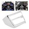 2Pcs Motorcycle Front Speaker Grille Accent Cover Trim Replacement for