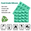 Zorazio Large Dinosaur Gummy Molds Dinosaur Candy Molds Silicone 16-Cavity