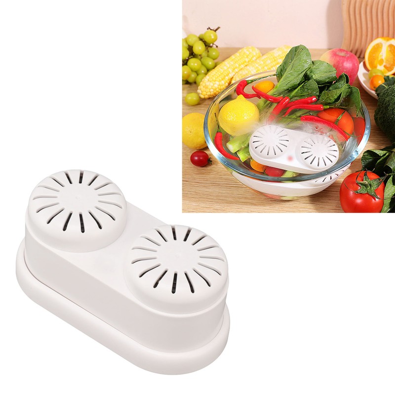 Fruit Vegetable Washing Machine PP Household Capsule Shape Food Purifier