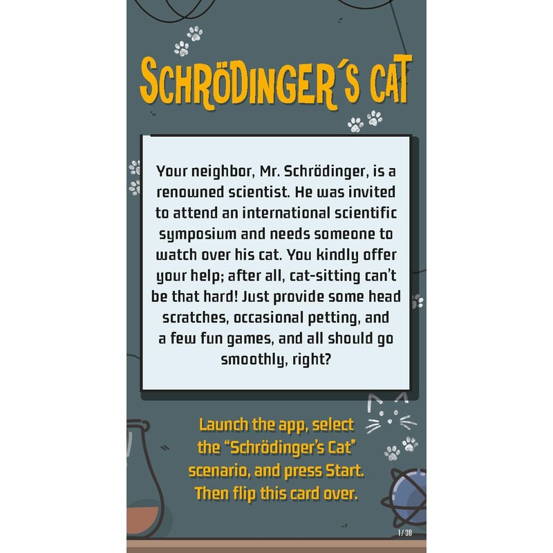 Space Cowboys Unlock! Short Adventures 8: Schrodinger's Cat - Immersive