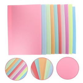 WOONEKY Children's Art Printing Sheets 10 Pack A4 Craft Foam Sheets Multi-Function DIY Paper Foams