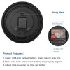 OCEST 16 Inch Indoor Outdoor Clock, Waterproof Wall Clock with