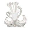 Swan Shape Dinnerware Set Light Luxury Exquisite Elegant Swan Shape