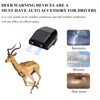 Suvnie 2 PCS Deer Whistles for Cars, Avoid Collisions Deer