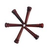 Gatuida 6 PCS Natural Bridge String Pegs for Folk Acoustic