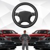 SWQS Steering Wheel Cover, Silicone Anti-Slip Steering Wheel Protector for
