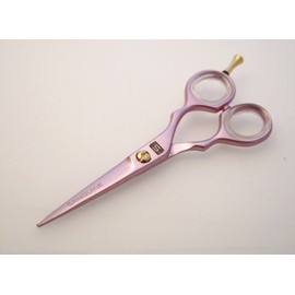Professional Pink Hair Dressing Scissors & Thinning Scissors Set 5.5 inch – with Presentation Case by Sanguine Scissors Ltd