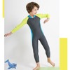 Children Swimsuit UPF50+ Sun Protection Long Sleeve Quick Drying Fullsuit