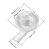 sourcing map Air Conditioner Drain Hose Connector Elbow Fitting for