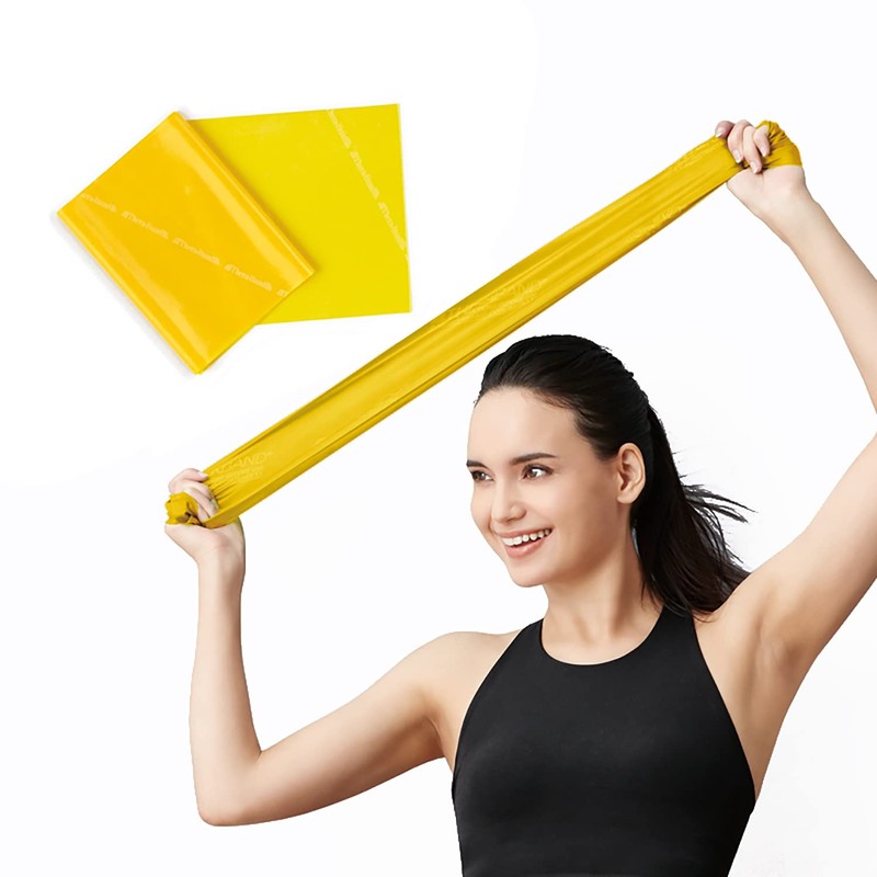 D&M Theraband Training Band for Beginners, 3.3 ft (1 m),