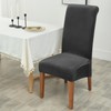 Deisy Dee Stretch XL/Oversized Extra Large Velvet Dining Room Chair
