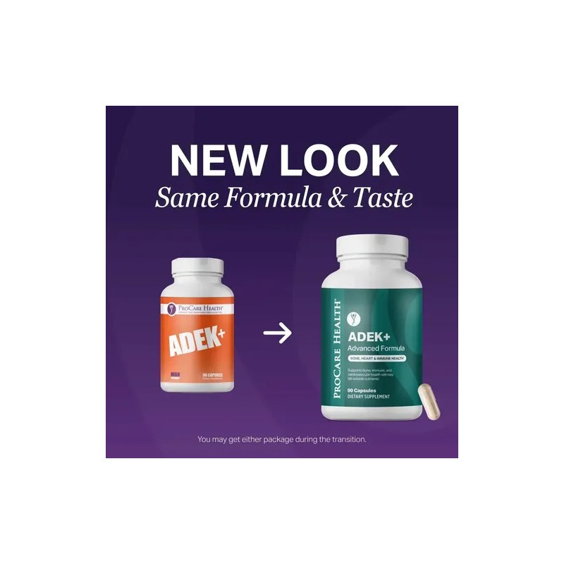 Suplemento Multivitamínico Bariátrico Procare Health ADEK Plus en Cápsulas, 90