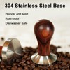 AMZCHEF Coffee Tamper 53 mm Espresso Tamper Stainless Steel Coffee