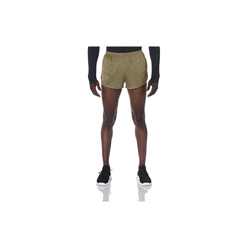 Soffe Mens Ranger Panty Running Short, Tan, Large