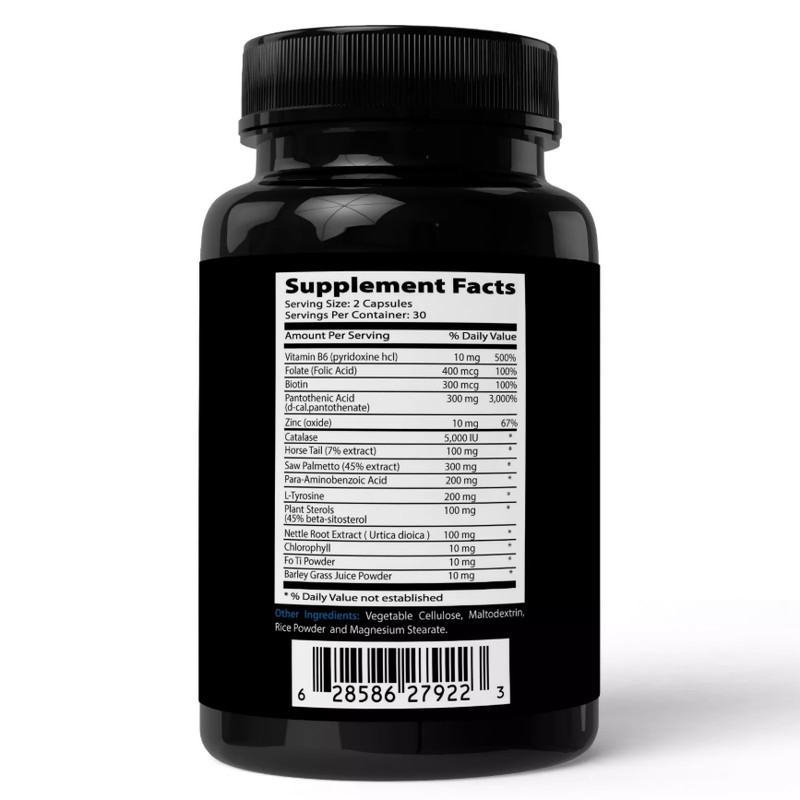 2 Absonutrix Anti-grey formula with Saw Palmetto helps get your