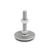 Ganter Standard Elements GN 41 40 – M10 – 50 D3 Set – Stainless Steel with Feet | Rubber