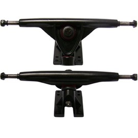Havoc Longboard Trucks Reverse Kingpin (Pair) Skateboard, Black, 180mm