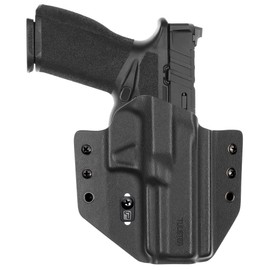 Tulster OWB Contour Holster in Right Hand fits: Springfield Armory Echelon | Optic Compatible Outside The Waistband Concealed Carry Kydex Holster