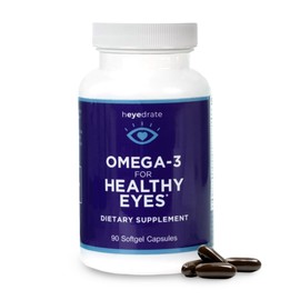 Triglyceride Omega 3 Fish Oil for Healthy Eyes – Supports Healthy Eyes with Optimal Ingredients - Easy to Swallow, Burpless - EPA, DHA, & Omega 7 Fatty Acids - 90 Count
