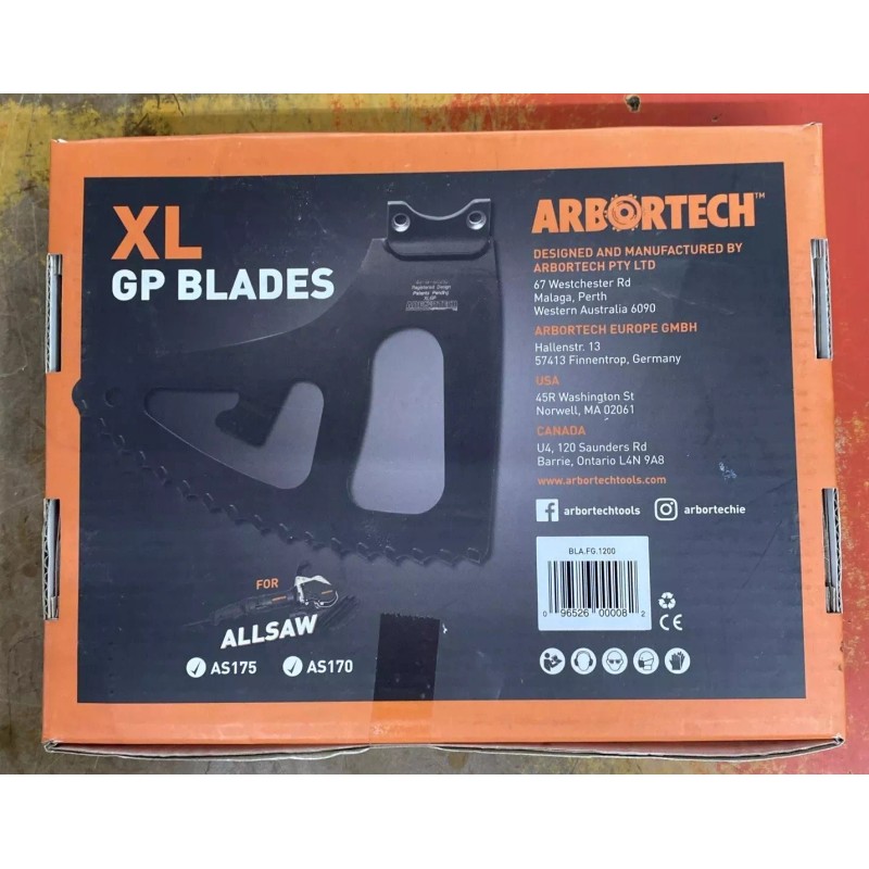 Arbortech High Performance X-Large General Purpose Blade BLA.FG.1200