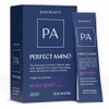 Body Health Perfect Amino Powder - BCAA and EAA for men and women before and after exercise, lean muscle, Mixed Berry, 1 piece, 6.58g / 바디헬스 퍼펙트 아미노 파우더 - 운동 전후를 위한 BCAA 및 EAA 남성과 여성이 제지방 근육, Mixed Berry, 1개, 6.58g