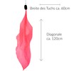 Diabolo Freizeitsport UV Light Poi in Pink - Angel Wings