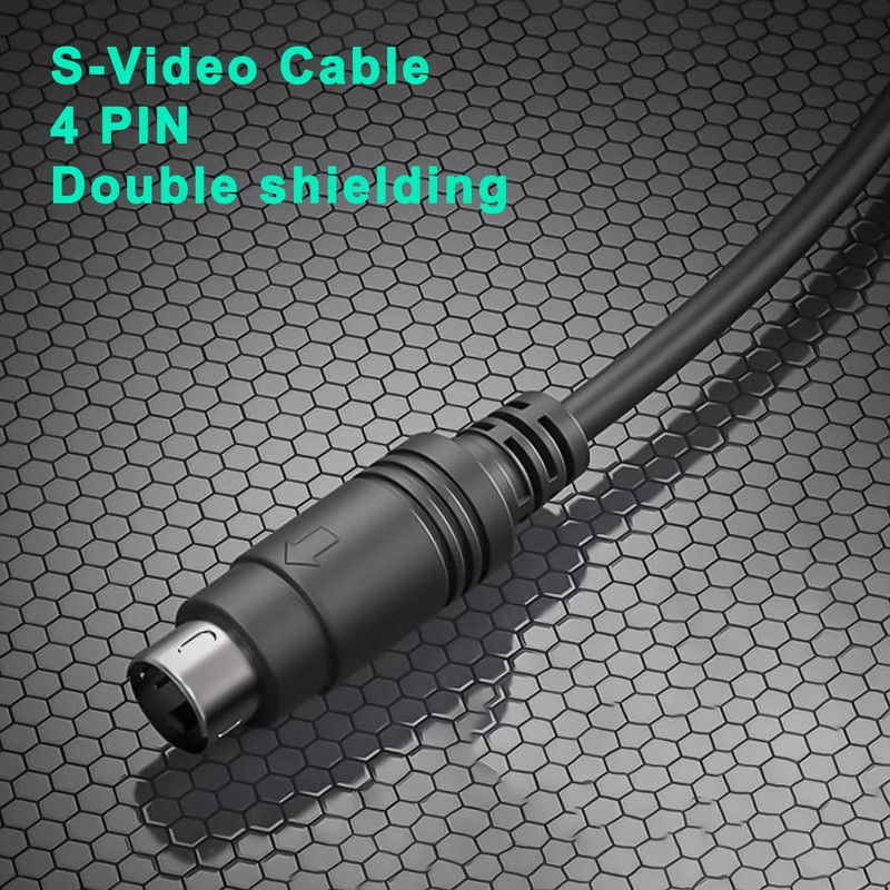 Y.D.F AV + S-Video Cable for N64, AV +S Video