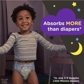 Pull-Ups Boys' Night-Time Potty Training Pants, Size 2T-3T Overnight Training...