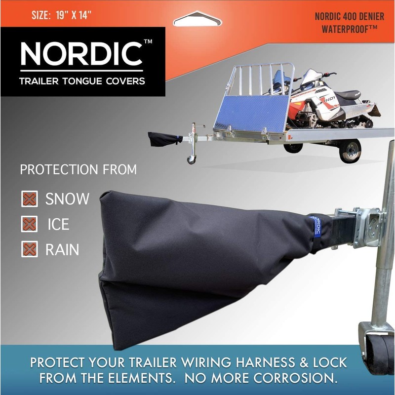 Trailer Tongue Cover - 19" x 14" - Protection from
