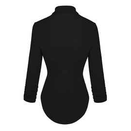 Hybrid & Company Womens Casual Work High Low Blazer Jacket JK45590 1073T Black Medium