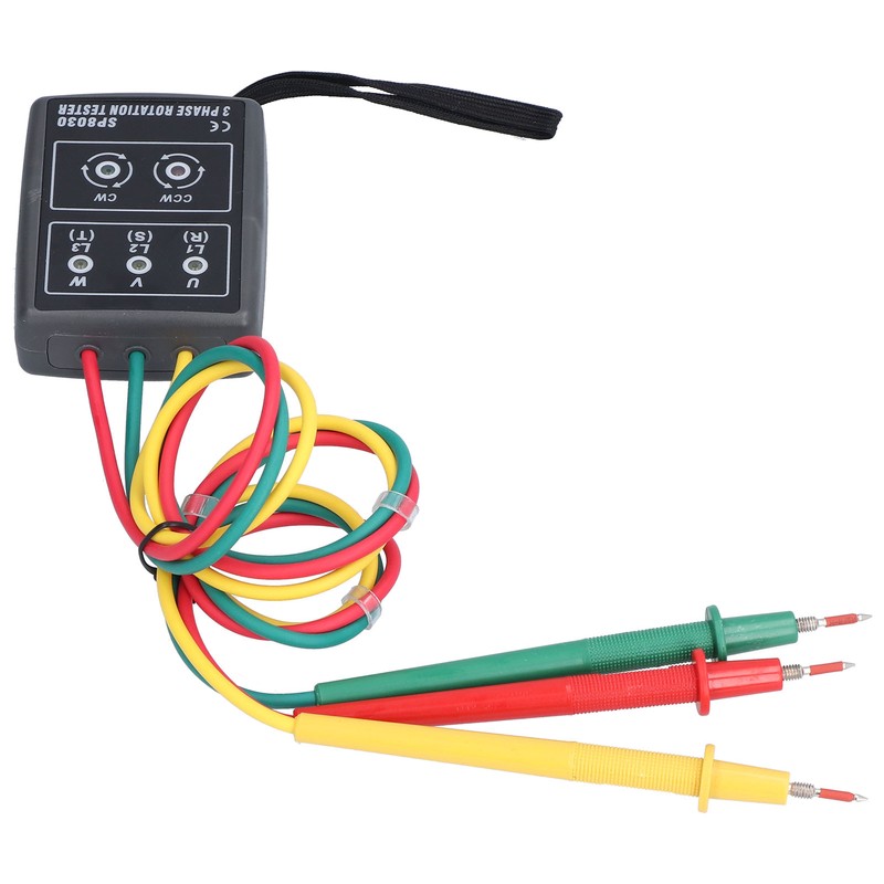 SP8030 3 Phase Rotation Meter High Accuracy Portable Industrial Phase